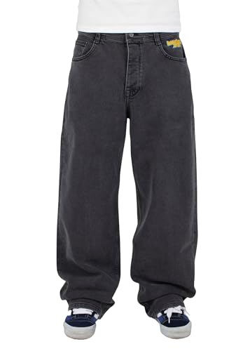 Pantalon Homeboy X-tra Monster Gothic denim large et robuste au style rétro