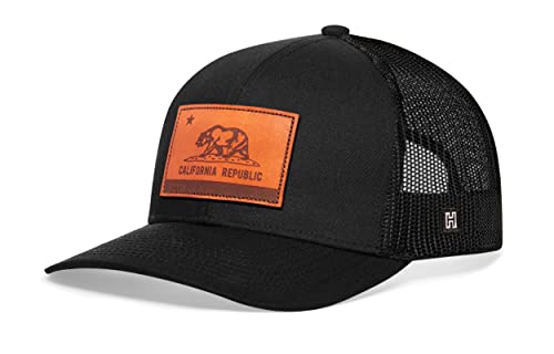Image of HAKA State Flag Series Trucker Hat for Men & Women, Adjustable Baseball Hat, Golf Hat Snapback
