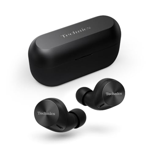 Technics EAH-AZ60M2 Wireless Earbuds with Noise Cancelling, 3 Device Multipoint Bluetooth, Comfortable In-Ear headset