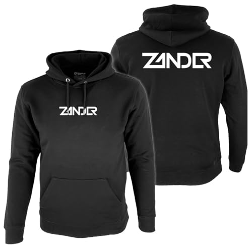 ZECK - Zander Hoodie - Hochwertiger Hoodie mit Front- & Backprint - XXL