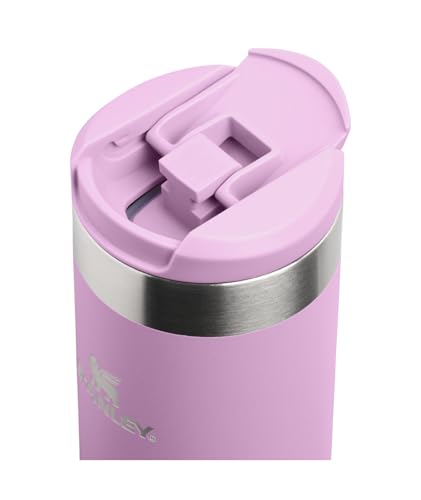 Image of Stanley AeroLight Transit Bottle 16 oz | Locking Drink Through Lid | Leak Resistant Water Bottle or Coffee Travel Mug | Lightweight Insulated Stainless Steel | BPA-Free | Lilac