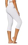 Conceited Buttery Soft High Waisted Cropped Leggings for Women in Regular and Plus Size Capri Length...