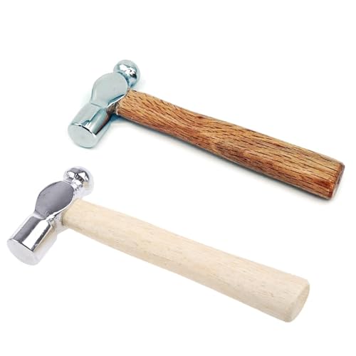 XISAOK Wooden Handle Hammer Car Escape Tool Hand Hammer Multi Function Hammer Smashing Walnut Hammer Metal Steel Made