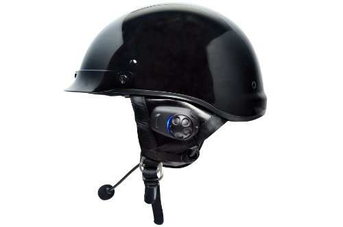 Sena Sph10H-Fm-01 Motorcycle Bluetooth Stereo Headset And Intercom With Built-In Fm Tuner For Half Helmets, Black #TOP4