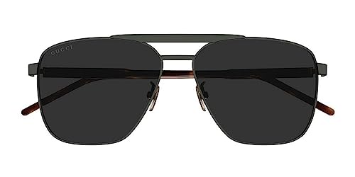 Gucci GG1164S 001 Gunmetal/Grey Classic and Vintage Men's Sunglasses2
