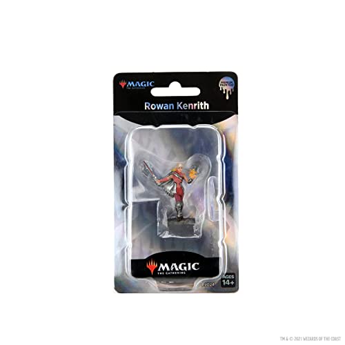 Miniature premium Rowan Kenrith Wizkids prépeinte avec finition de collection, carton de 6