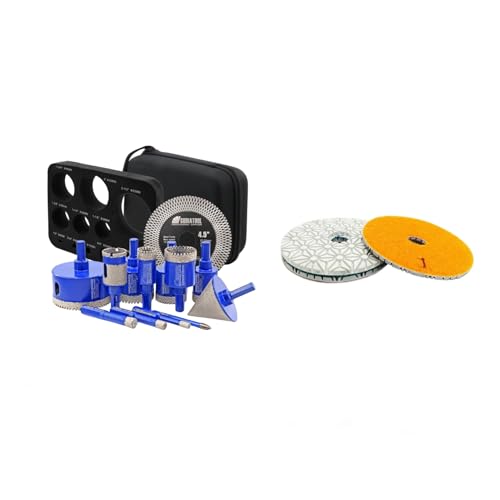 Kit de Brocas Diamante para Porcelanato y Mármol miniatura 1
