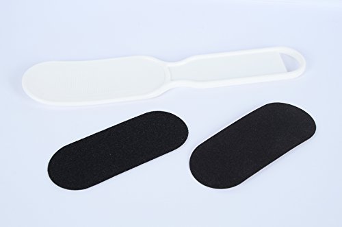 Lime ergonomique pour les pieds finir avec les talons rugueux blanc