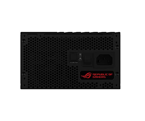 ASUS ROG Thor-1200W Platinum Netzteil (1200 Watt, Aura Sync, OLED Display, 0dB-Kühlung, ummantelte Kabel) – Ansicht 7