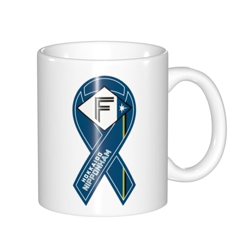 マグカップ 北海道日本ハムファイターズ 野球応援 コーヒーカップ 陶器 330ml 大容量 セラミック 朝食カップ 直飲み おしゃれ 人気 記念品 応援グッズ 誕生日 プレゼント 箱入り