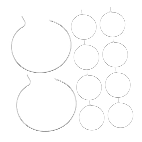 FELTECHELECTR Segnabicchieri Da Vino Unici Set Da 150 Pezzi Segnabicchieri in Argento Versatili Per Feste E Celebrazioni