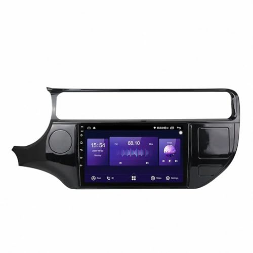 GPS Voiture pour KIA Rio 2011-2015 Haute Résolution Écran Tactile 8G+256G
