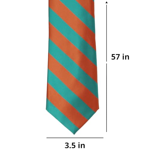 Image of tiemart Men's Striped Tie Standard Length