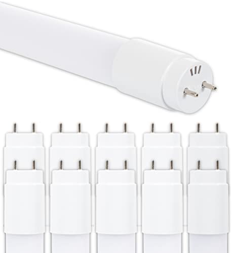 CLAR - Néon LED 120 cm T8 18W, Réglette LED 120 cm, Blanc Froid 6500K (Pack 10)