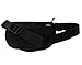 SMALL-DTOM Slim Fit CCW Fanny Pack Cordura NYLON -Black