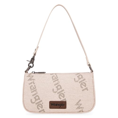 Wrangler Shoulder Bag for Women 90s Retro Top-Handle Hobo Handbag