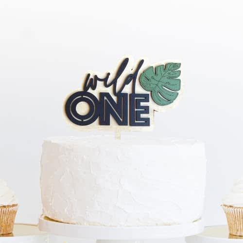 Wild One Cake Topper Wild Birthday Party Decorations One Cake