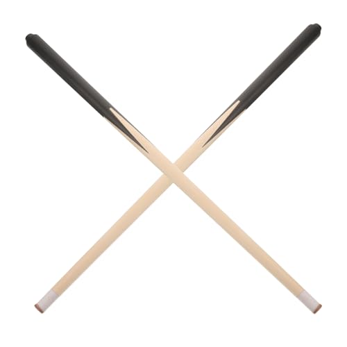 KOMBIUDA 2 Piezas Tacos Cortos de Billar de Madera miniatura 1