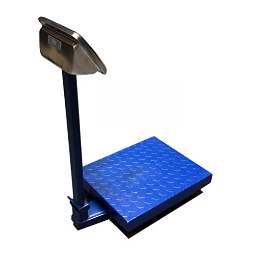 Báscula plataforma industrial plegable azul 660 lb miniatura 4