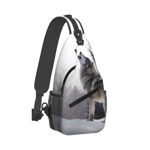 Bolso cruzado para hombre tipo mochila de pecho miniatura 2