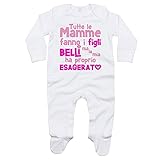 Photo Gallery tutina neonata tutte le mamme fanno i figli belli ma la mia ha proprio esagerato, 6-12 mesi 66-76 cm Photo Gallery tutina neonata tutte le mamme fanno i figli belli ma la mia ha proprio esagerato, 6-12 mesi 66-76 cm