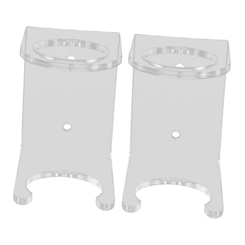 KOMBIUDA Acrylic Baseball Bat -mounted Softball Holder Vertical Bat Display Stand Easy Install