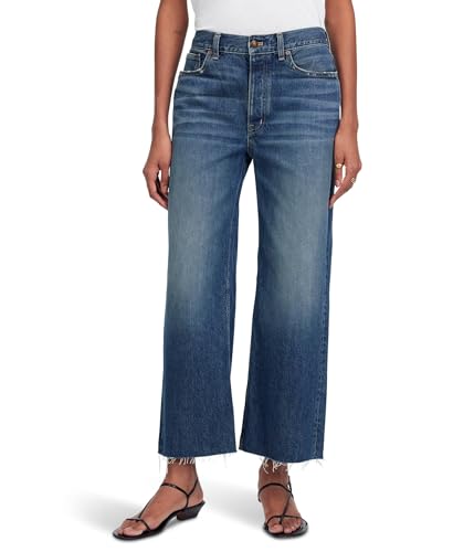 Madewell Women's Low Slung Baggy Crop in Croswell Wash