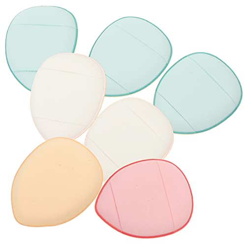 BESTYASH Small Makeup 7pcs Miniature Powder Container for Blush Cosmetics Random Color