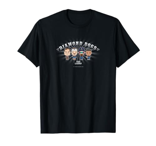 Ted Lasso Diamond Dogs Group Shot Chibi Style T-Shirt