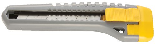 Johnson Level & Tool Fuller Tool 305-1064 PRO Auto-Load Utility Knife with Heavy Duty Snap-Off Blades