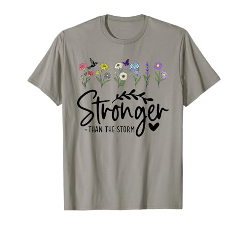 Image of Stronger Than the Storm Shirt,Women Stronger Than The Storm T-Shirt