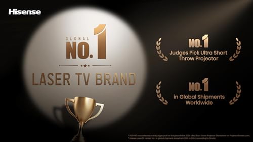 Ultra Short Throw 4K Laser Projector