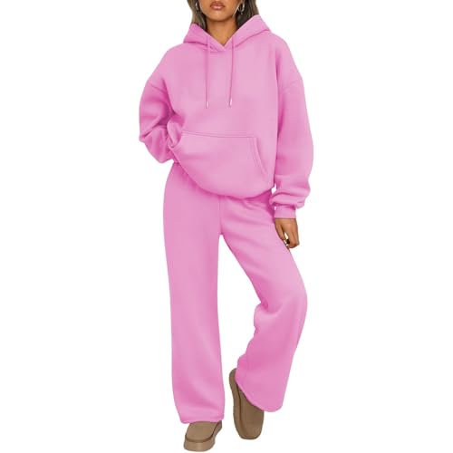 ZGHQHCDRH Womens Sweat Suits 2 Piece Set Hoodie and Sweatpants