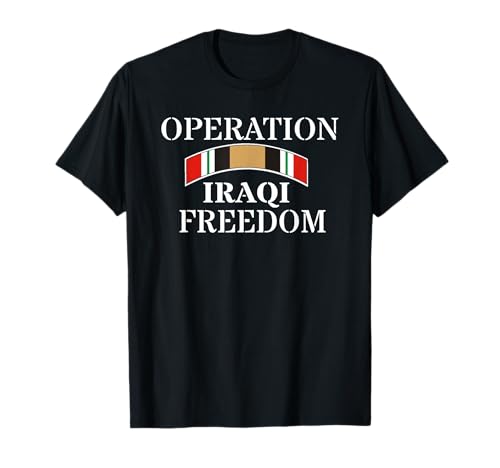 Veteran shirt Iraq War Service Ribbon Iraq War Veteran T-Shirt