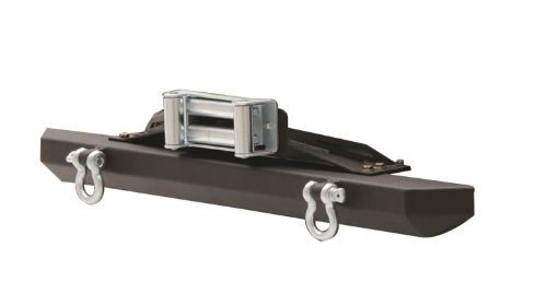 Smittybilt 76740D SRC Classic Front Bumper with D-Ring Mounts and Shackles for 1976-2006 Jeep® Wrangler TJ/YJ/LJ
