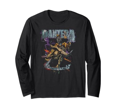 Image of Official Pantera Cowboy from Hell Metal Band Vintage Music Long Sleeve T-Shirt