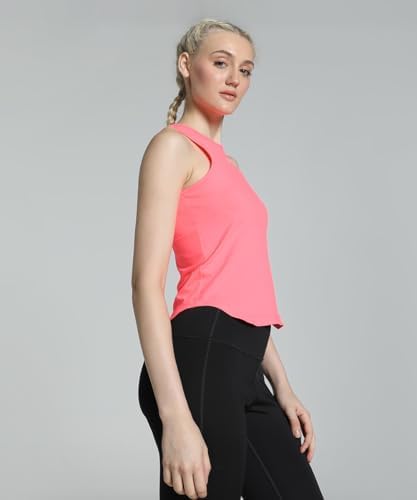 PUMA Kadın CLOUDSPUN MIX TANK - SHORT-Sunset Glow Tanks M - Görsel 2