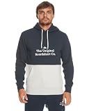Lavage en machine Quiksilver Homme Emboss Hoodie Sweater, Navy Blazer, XS EU