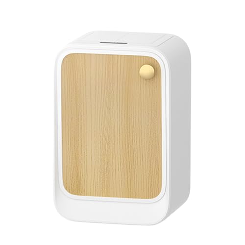 Cubo de basura con sensor, con tapa, cubo de basura inteligente para cocina, 20 litros, cubo de basura de apertura lateral, cubo de basura eléctrico de patas altas para el hogar, inodoro, habitación