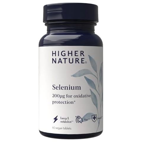 Higher Nature Selenium 200µg for Immune and Thyroid Support Cover