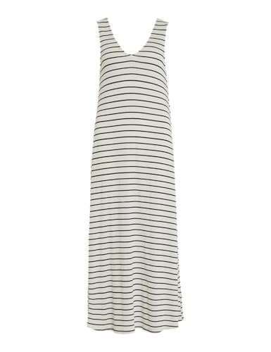 Robe midi à col en V VILA Vilatia S/L idéale pour vos terrasses d'été et sorties