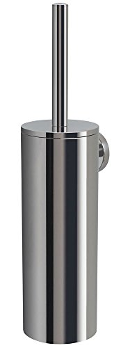 Preisvergleich Produktbild Spirella WC Garnitur Toilettenbürste Bürste NYO aus hochwertigem Edelstahl Toilettenbürstenhalter zur Wandmontage und zum kleben