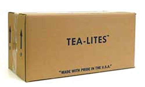 Zest Candle Metallic Tea Candles (50pcs/Pack)