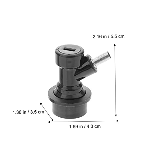 Ensemble coupleur de fût acier inoxydable robuste et robinet durable