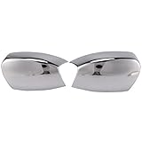 Descripción del producto: ZALAGA 1 Par de Espejo Retrovisor Cubierta de PláStico ABS Cubierta del Espejo Lateral del Coche Cromado para S-MAX