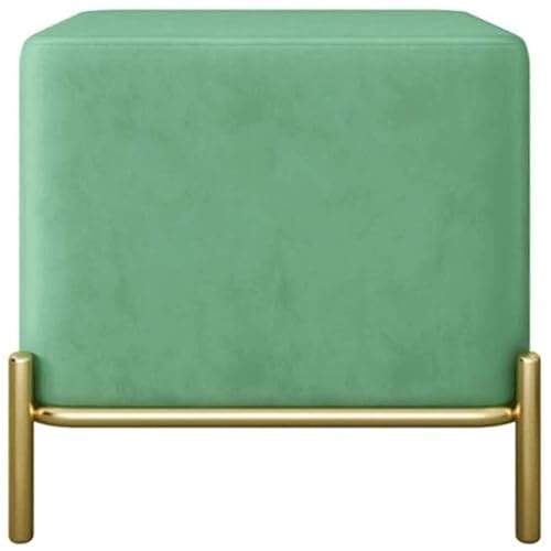 Coiffeuse repose-pieds canapé tabouret vert avec rangement - 2