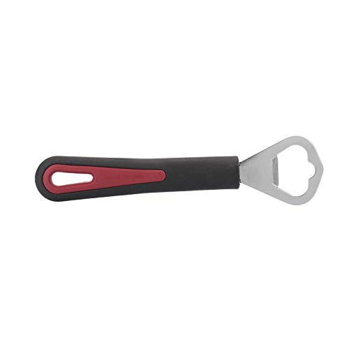 Westmark Flesopener, verchroomd, lengte: 17 cm, staal/kunststof, Gallant, zwart/rood, 29082270 - Afbeelding 5