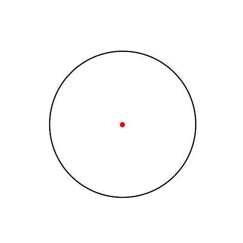 Trijicon MRO-C-2200004 1x25mm Miniature Rifle Optic (MRO) Riflescope with 2.0 MOA Adjustable Red Dot Reticle with Low Mount - Thumbnail 5