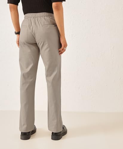 Image of Majestic Man Men's Premium Linen Blend Pants | Lightweight Fabric | Elastic Waist with Drawstring | Regular Fit | Side, Back Pockets | Perfect for Casual, Holidays & Travel