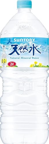 サントリー天然水 2L×6本 (ラベルあり)